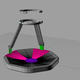 Illustration for article titled Watch a gamer combine a VR headset with an omnidirectional treadmill